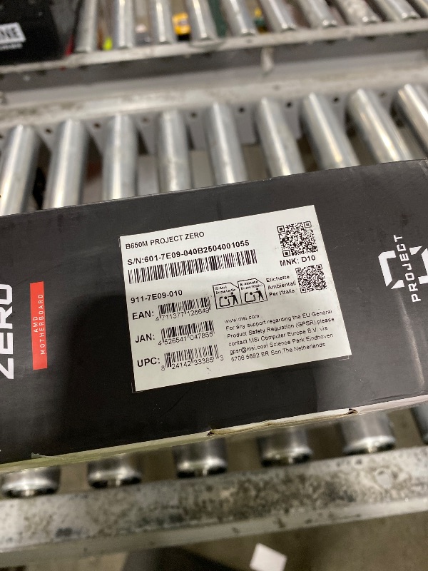 Photo 1 of msi Sparepart B650M Project Zero Motherboard AMD B650 Socket, W129022526 (Motherboard AMD B650 Socket Am5 Micro ATX)