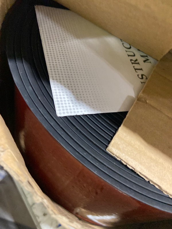 Photo 1 of Duzzy Flexible Baseboard Molding Trim, 6 Inch(W) x 40 Feet(L) Peel and Stick Rubber Wall Trim Molding, Self-Adhesive Vinyl Wall Base Cove Base (Black)