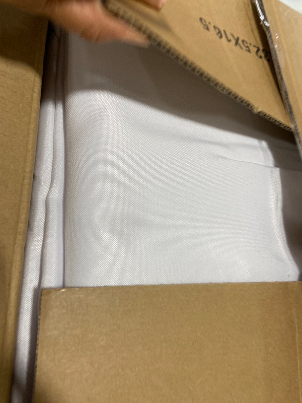 Photo 1 of Fitable 8 Pack Table Cloth Rectangle Table: Stain and Wrinkle Resistant Tablecloth Rectangular, Washable Polyester Tablecloths for Wedding Party Dining Banquet Event Catering(White, 70x120 Inch)