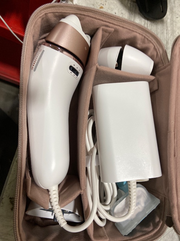 Photo 1 of Braun Skin i-Expert Smart IPL PL7219 at Home Laser Hair Removal for Women and Men with App, Premium Pouch, Venus Razor, 2 Smart Heads, Facial Trimmer