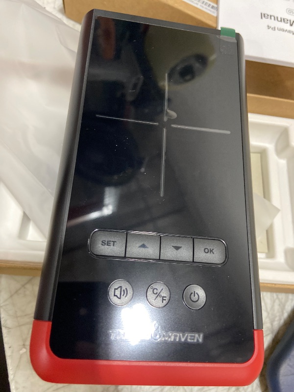 Photo 1 of ThermoMaven Smart Bluetooth Wireless Meat Thermometer: Standalone Base, WiFi Unlimited Range, 6 Sensors with Commercial-Grade NIST Certified Accuracy, 4 Probes for Restaurant Kitchen, BBQ/Grill/Oven