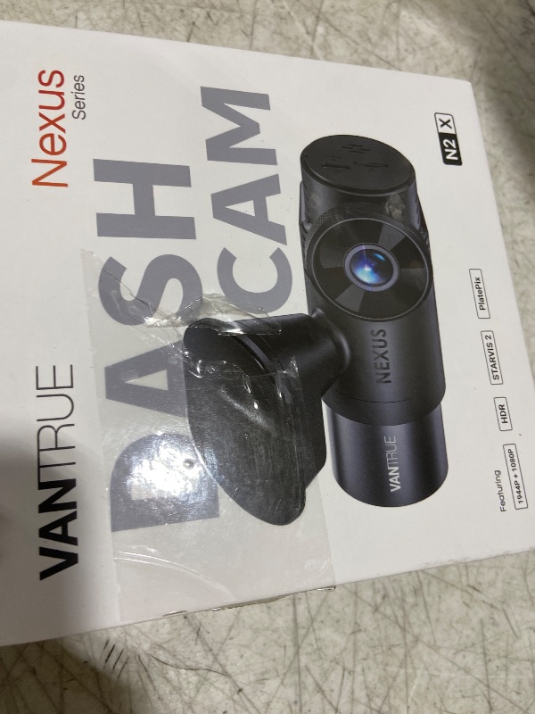 Photo 1 of Vantrue N2X 2.7K Dash Cam Front and Inside, 5G WiFi Dual Dash Camera for Car with HDR IR Night Vision, STARVIS 2, GPS, 2.5K/60FPS, G-Sensor, 24/7 Parking Mode, Voice Control (Renewed)