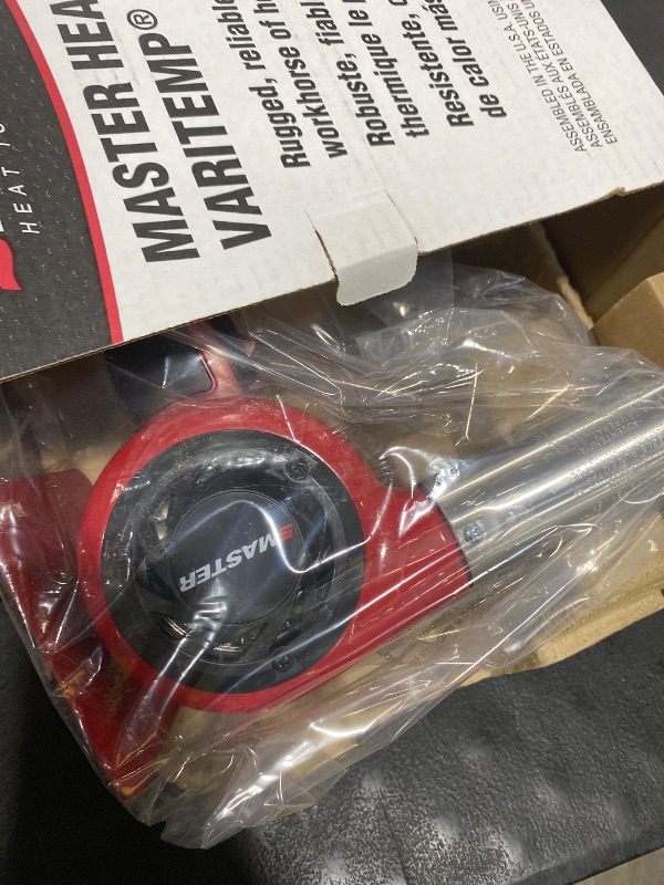 Photo 1 of Master Appliance HG-501D Industrial Heat Gun, High Airflow, Quick Change Plug-In Heating Element, 1200F, 120V, 1740W, 14.5 Amps, Engineered In USA