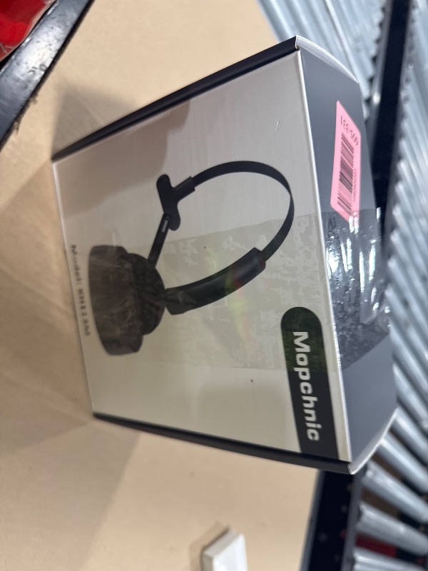 Photo 1 of Mopchnic Bluetooth Headset, Wireless Headset with AI Noise-Canceling Microphone, On Ear Wireless Headset with USB Dongle for Work from Home Computer Office
