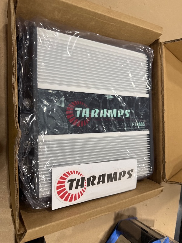 Photo 1 of Taramps Smart 3 Bass 0.5 to 2 Ohms 3000 Watts RMS, Multi Impedance, 1 Channel, Amplifier for Car Subwoofer, High Power Class D, Mosfet Monoblock Digital, Smart 3k, Crossover Low Pass with Bass Boost