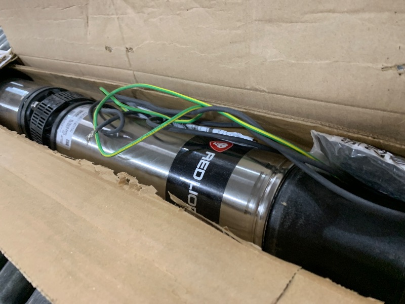 View 3 of Red Lion RL12G10-2W2V 4-inch Submersible Deep Well Pump, 1 HP, 12 GPM 2-Wire, 230-Volt, Steel, 14942404