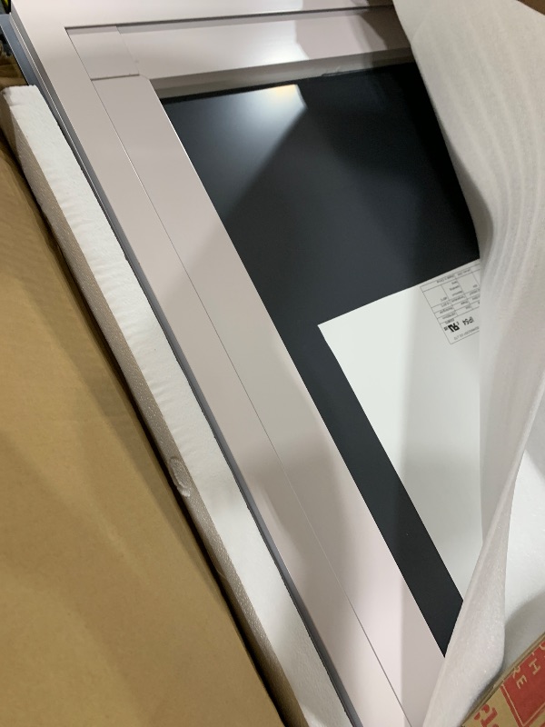 Photo 1 of LOAAO 60"X28" LED Bathroom Mirror with Lights, Anti-Fog, Dimmable, Backlit + Front Lit, Lighted Bathroom Vanity Mirror for Wall, Memory Function, Tempered Glass, ETL Listed