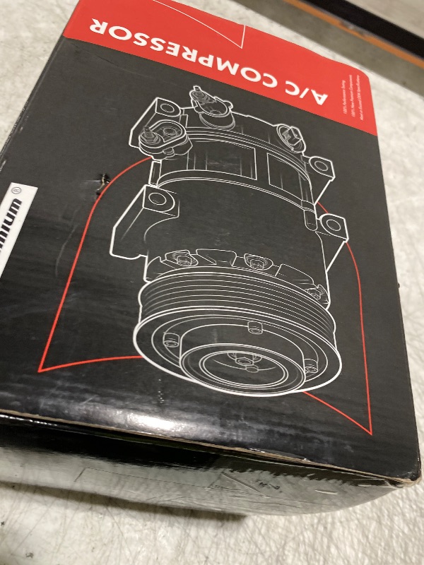 Photo 1 of A-Premium Air Conditioner AC Compressor with Clutch Compatible with Nissan Versa (Sedan) 1.8L 2011, Versa 1.6L 2012-2019, Juke 1.6L 2012-2014, Versa Note 2014-2019, with 7-Groove Pulley