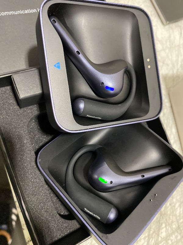 Photo 1 of Timekettle W4 Pro AI Interpreter Earbuds, Real-Time Bidirectional Voice Translation,50+ Languages, Video and Call Bluetooth Translator,for Business, Compatible with iOS/Android Purple