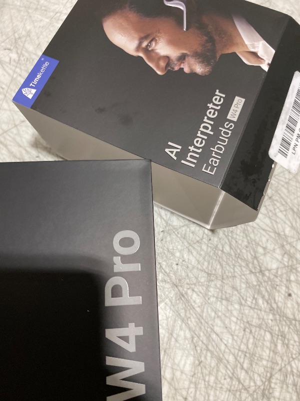 Photo 1 of Timekettle W4 Pro AI Interpreter Earbuds, Real-Time Bidirectional Voice Translation,50+ Languages, Video and Call Bluetooth Translator,for Business, Compatible with iOS/Android Purple