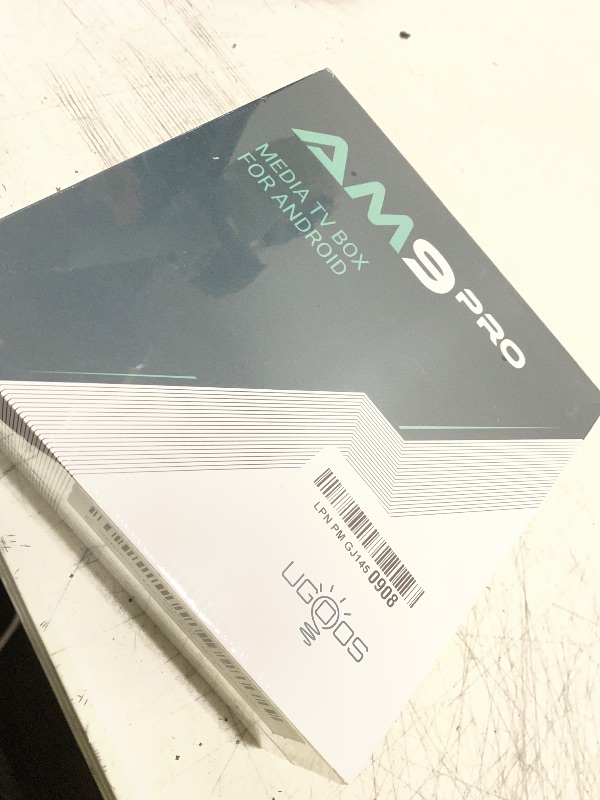 Photo 1 of Ugoos AM9 PRO TV Box Android 14.0 Amlogic S905X5-J 4GB RAM 64GB ROM 2.4G/5G Dual WiFi Ethernet 1000M USB 3.0 BT5.3 Support AV1 VP9 H.265 4K HDR Box