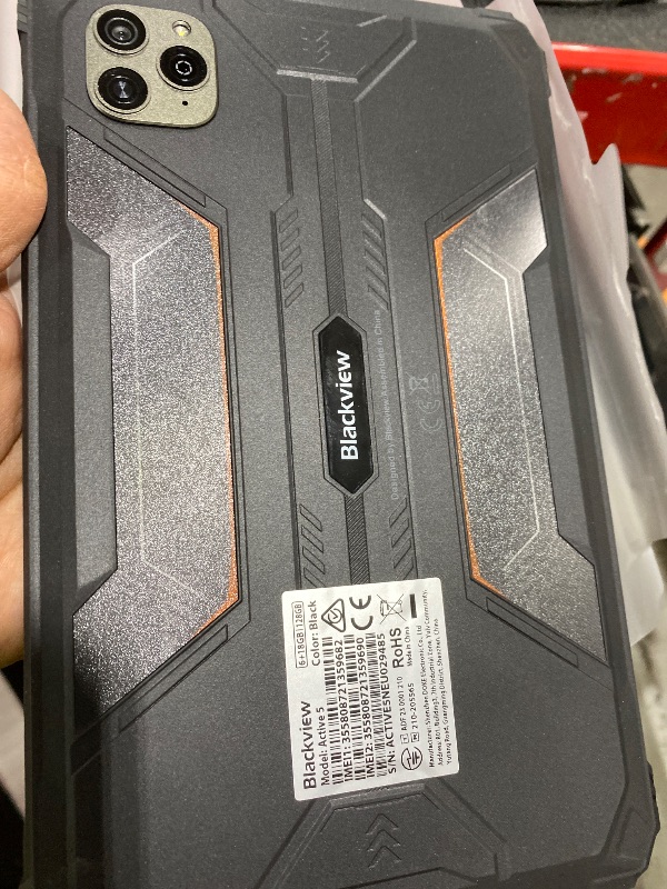 Photo 1 of Blackview 9 inch Rugged Tablet, Android 15 Waterproof Gemini AI Tablet