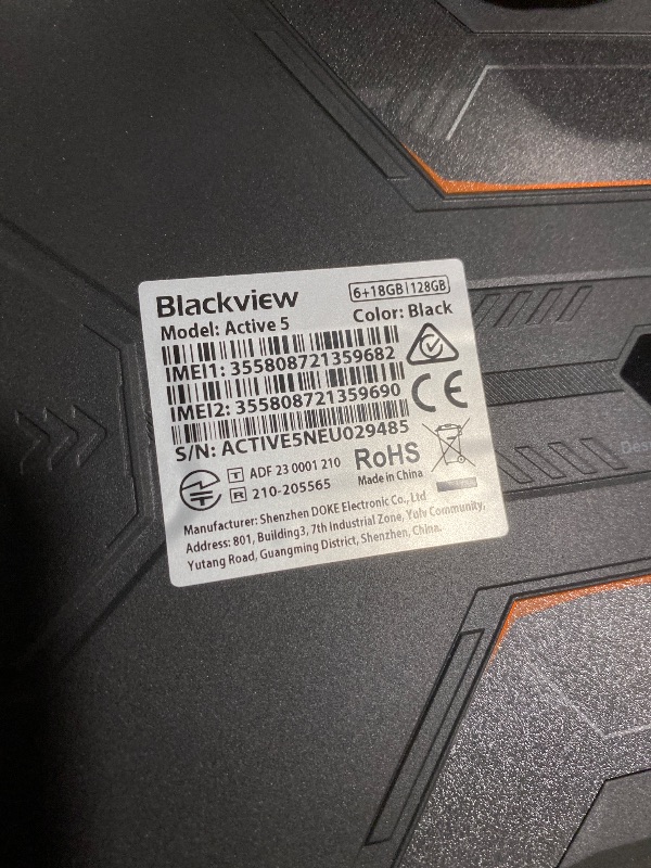 Photo 1 of Blackview 9 inch Rugged Tablet, Android 15 Waterproof Gemini AI Tablet