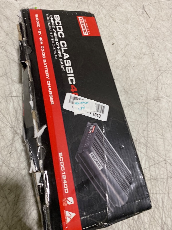 Photo 1 of REDARC Dual Input 40A in-Vehicle DC to DC Battery Charger with MPPT Solar Regulator, Green Power Priority, 12V/24V Compatible, for Lithium, AGM, Gel, Lead Acid, Calcium, LiFePO4 Batteries