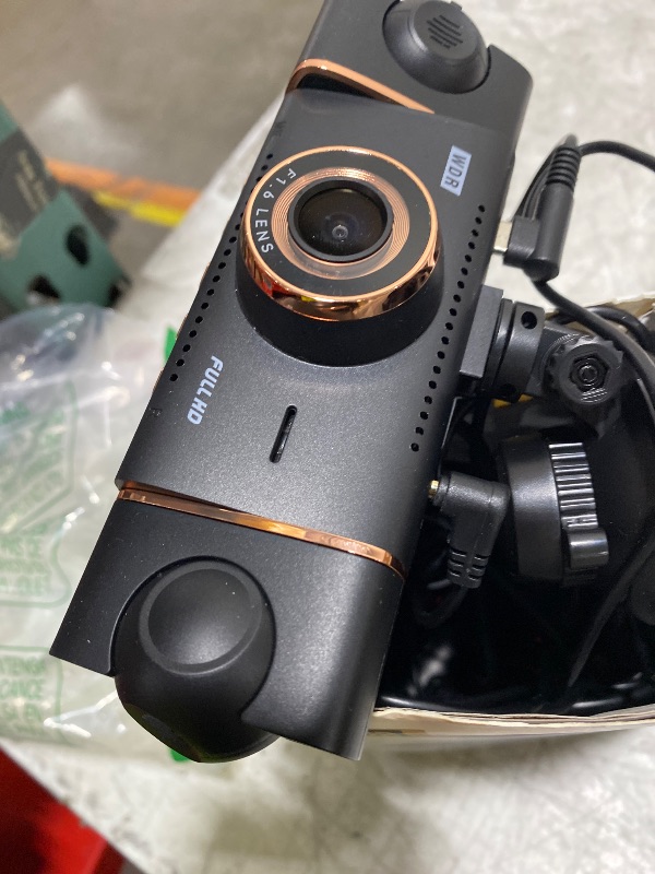 Photo 1 of XYGCACO Dash Cam Front Rear Inside and Left Right, 4K+1080P*3 FHD Car Camera, 5GHz WiFi and App Control, Black
