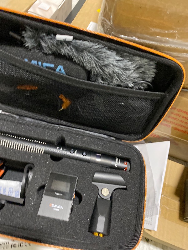 Photo 1 of COMICA VM30 Shotgun Microphone with Wired & Wireless Modes, USB C Digital Output, 75/150Hz Low Cut, Super Cardioid Video Mic for Canon, Nikon, Sony DSLR Camera, Camcorder, Filming, Video Recording