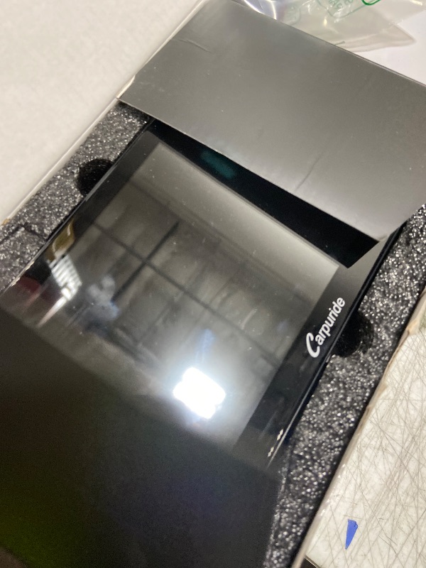 Photo 1 of Carpuride W703 Wireless CarPlay for Apple CarPlay & Android Auto, 7" IPS Portable Car Audio Receivers with 4K Front and 1080P Backup Cam, Loop Recording/Mirror Link/Light & G-Sensor/Siri/Navigation/FM