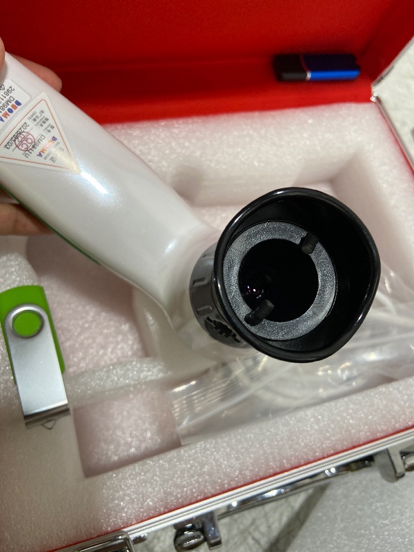 Photo 1 of QiQiBaby 12 MP High Resolution CCD USB Iriscope Diagnostic Eye Camera with 12MP HD 30x Iris Lens and Driver-Free Analysis Software (English Version)
