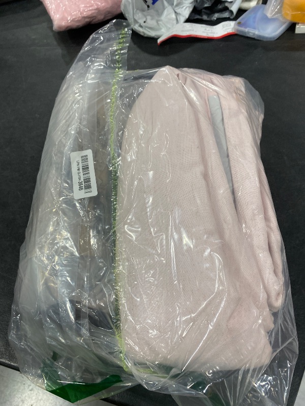 View 2 of Light Pink Blackout Nursery Curtains 120 Inches Long 2 Panels Girls Bedroom Pinch Pleated Black Out Dusty Pink Curtains 120 Inch Length 2 Panels Room Darkening Thermal Insulated Baby Dusty Pink
