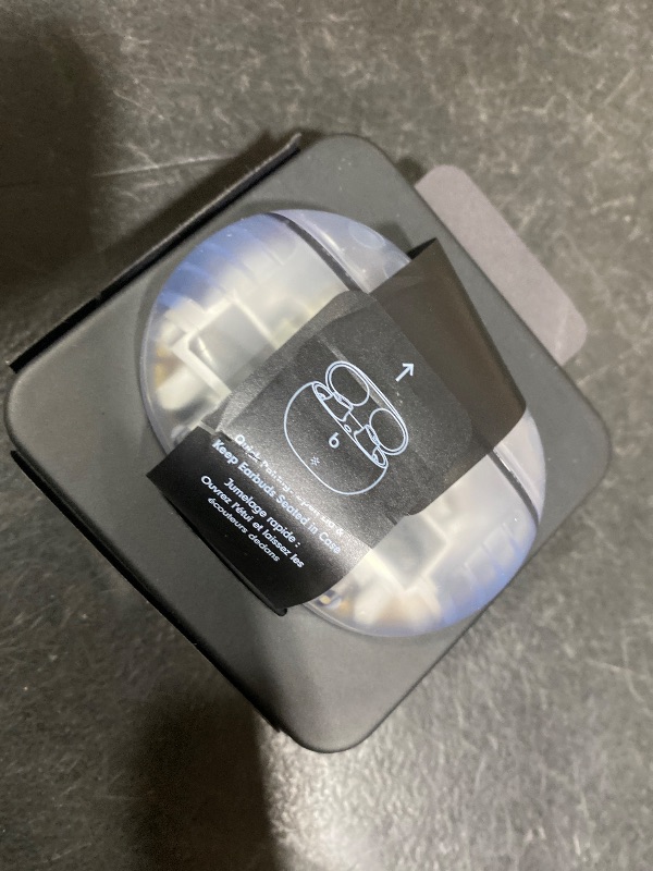 Photo 1 of Beats Studio Buds + | True Wireless Noise Cancelling Earbuds, Enhanced Apple & Android Compatibility, Built-in Microphone, Sweat Resistant Bluetooth Headphones, Spatial Audio - Transparent