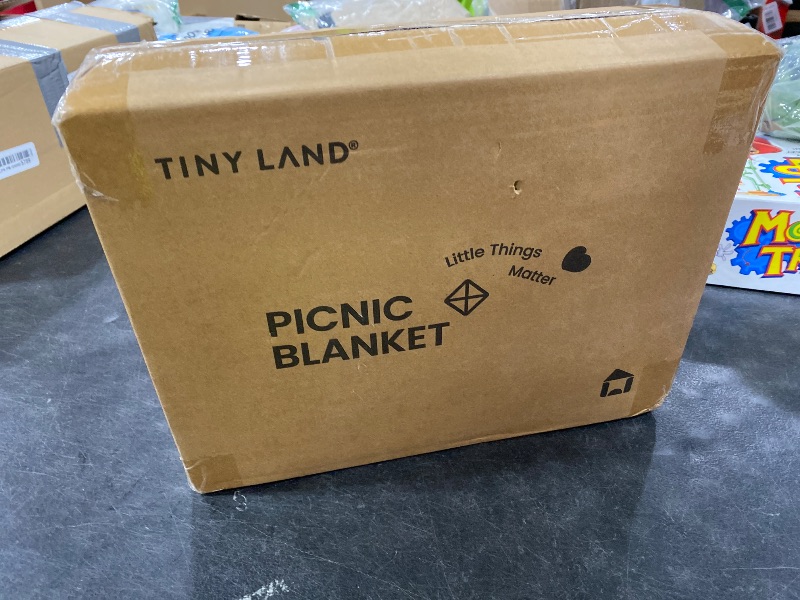 Photo 1 of Tiny Land Picnic Blankets, 2 in1 Double Layer Waterproof Mat + Blanket
