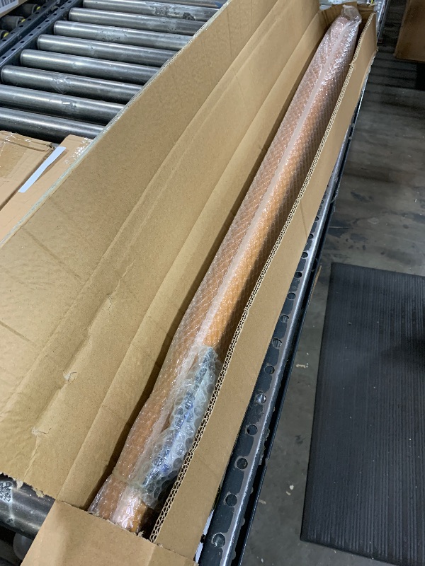 Photo 1 of Wooden Stair Handrail, Single Piece Handrails, Complete Kit with Metal Bracket, Safety Anti-Slip Wall Stair Rail for Indoor Elderly Children, for Bars Lofts Kindergarten Guardrail Corridor