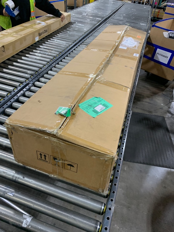 Photo 1 of 6ft Perforated Supply Plenum for Commercial Exhaust Hood–Makeup Air Hood Stainless Steel Air Supply Plenum with Microplate, Lifting Lugs & Single Exhaust Port