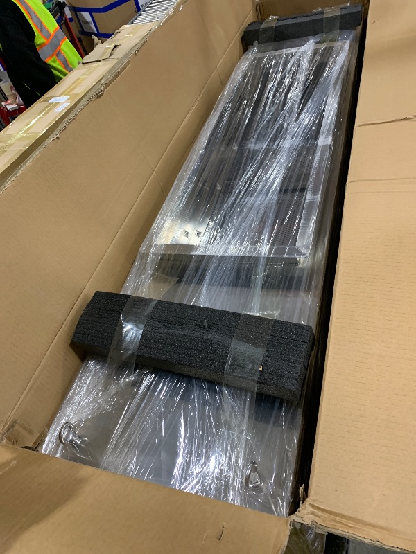 Photo 1 of 6ft Perforated Supply Plenum for Commercial Exhaust Hood–Makeup Air Hood Stainless Steel Air Supply Plenum with Microplate, Lifting Lugs & Single Exhaust Port