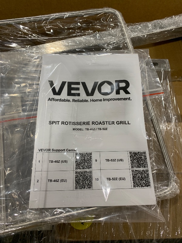 Photo 1 of VEVOR 46" 4 RPM Roaster Spit Rotisserie BBQ Grill in the Electric Grills