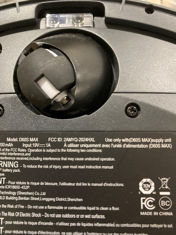 Photo 1 of Robot Vacuum and Mop Combo, Self-Emptying Robotic Vacuums Cleaner Smart Mapping, 2-3 Months Hands-Free Base Strong Suction & LiDAR Navigation, 220 Mins Long Runtime for Pet Hair, Hard Floor, Carpet