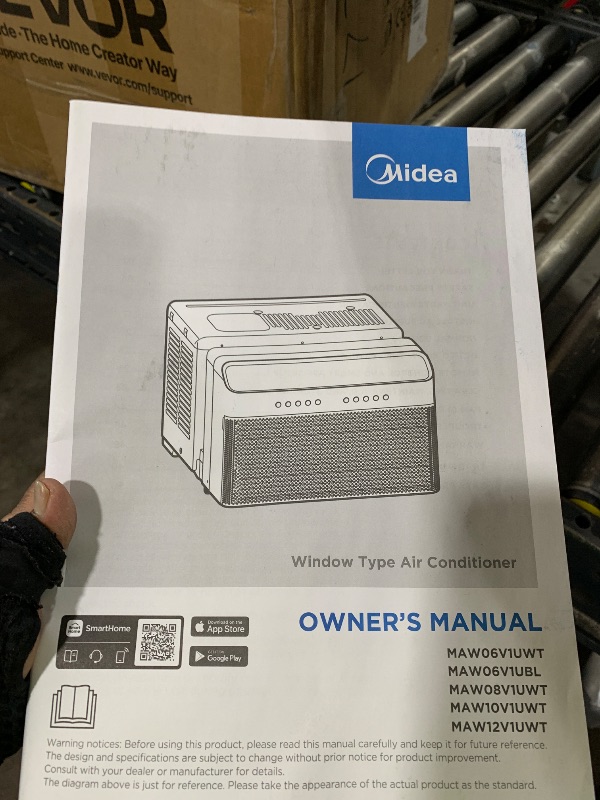 Photo 1 of Midea 12,000 BTU U Shaped Smart Inverter Window Air Conditioner - Cools 550 Sq Ft, Ultra Quiet with Open Window Operation - Alexa/Google Assistant Compatible, 37% Energy Savings, Remote (2026 Edition)