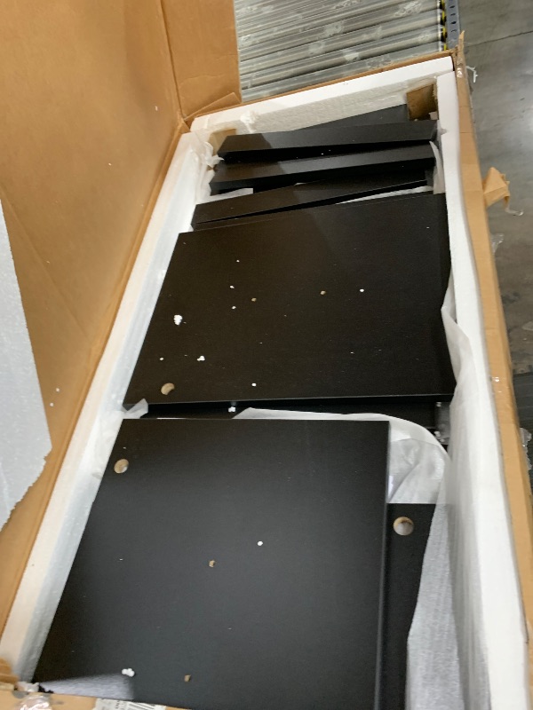 Photo 1 of VASAGLE CUSTOS Collection - File Cabinet, 3 Drawer Filing Cabinet for Home Office, with Wheels, for A4, Letter Sized Documents, Hanging File Folders, Black UOFC055B16