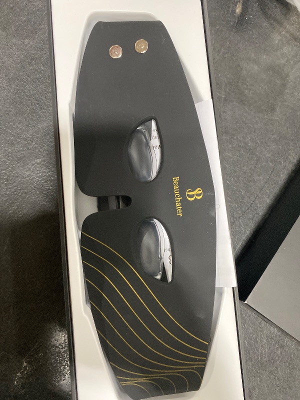 Photo 1 of Beauchater Red Light Therapy for Eyes, LED Eye Mask with 620nm Red Light & 850nm Near Infrared Light Therapy, 2 Light Modes, Under Eye Light Therapy Device for Wrinkle Care, Eye Skincare & Relaxation