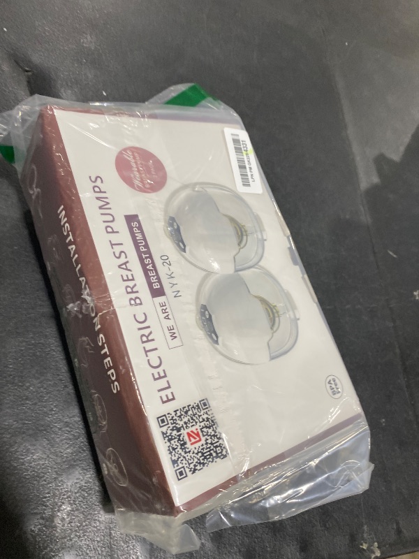 Photo 1 of Wearable Breast Pump,Hands-Free Wireless Electric Pump with App-Controlled 5 Modes,15 Adjustable Intensity Settings Lightweight for Office/Driving/Sleeping with 17/19/21 Flange