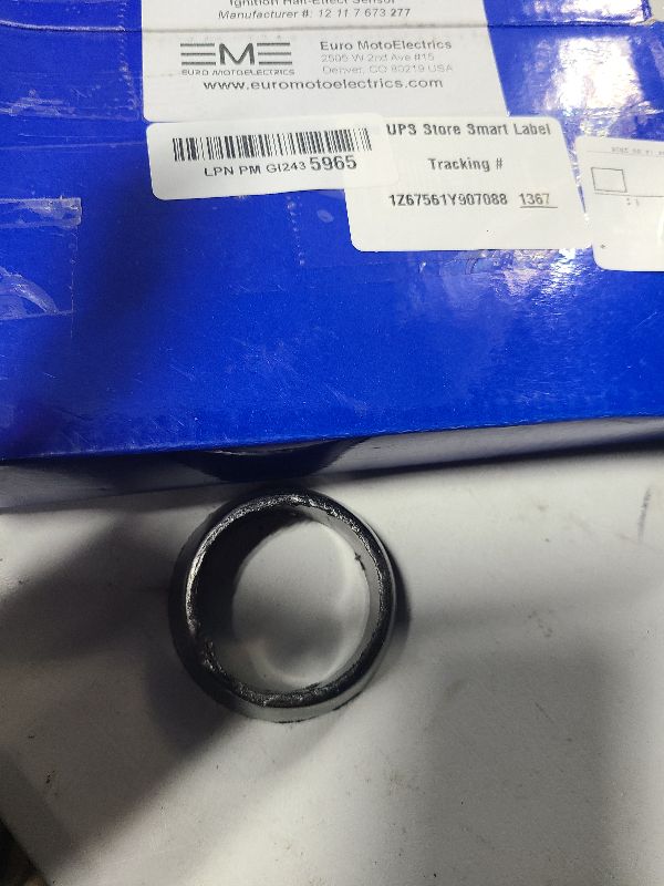 Photo 1 of 2PCS Compatible with Harley Exhaust Gasket,Motorcycle Exhausts Flange Gasket Replacement Compatible with Softail/Dyna/Touring/Sportster,Professional Exhaust Manifold Gaskets