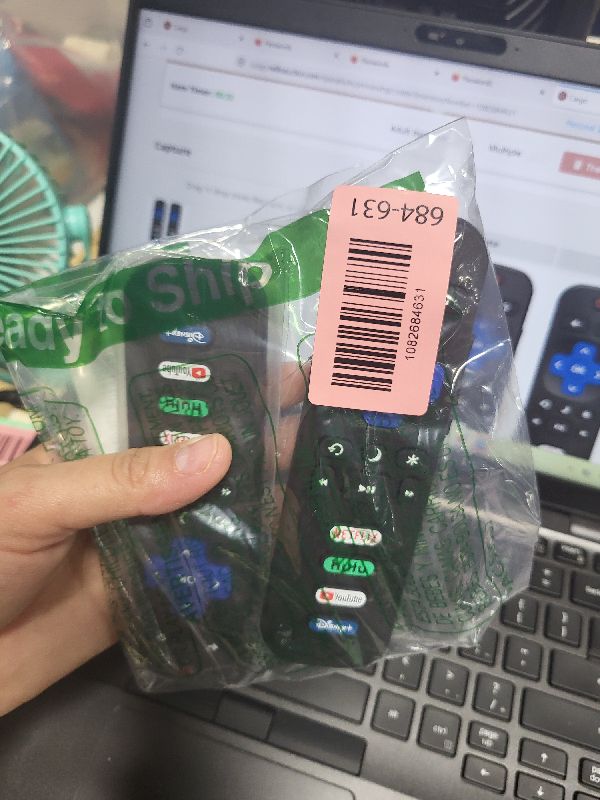 Photo 1 of (2 Pack) Acoyer Replacement Remote Control for Roku TV