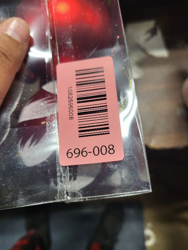 Photo 1 of ?Christmas Red Holiday Time Shatterproof Tree Ornaments Frosted Glitter & Shiny