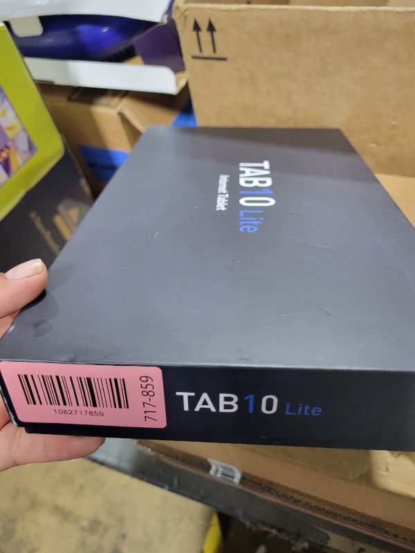 Photo 1 of 10 Inch Tablet, Android OS, 2GB RAM + 32GB Storage, Quad-Core Processor, 6000mAh Battery, 10.1" HD IPS Display, Wi-Fi 6, Dual Camera, Silver