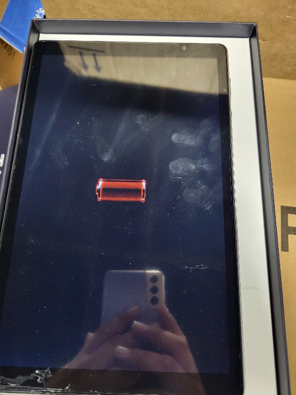 Photo 1 of 10 Inch Tablet, Android OS, 2GB RAM + 32GB Storage, Quad-Core Processor, 6000mAh Battery, 10.1" HD IPS Display, Wi-Fi 6, Dual Camera, Silver