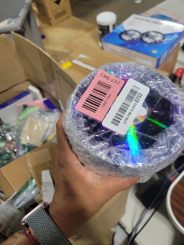 Photo 1 of 100 Ritek Pro DVD-R 4.7GB AZO Dye (MXL RG04) White Inkjet Printable Disc