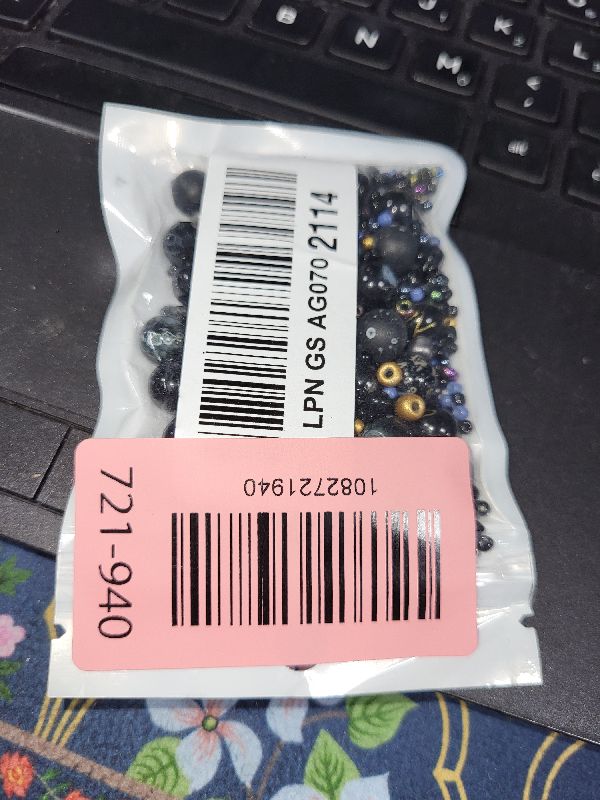 Photo 1 of 600PCS Crystal Glass Beads Spacer Beads for Making Bracelets Jewelry?8mm Obsidian Faceted Rondelle Beads with Hole for DIY Crafts Bracelets Necklace Phone Charm(Black)
