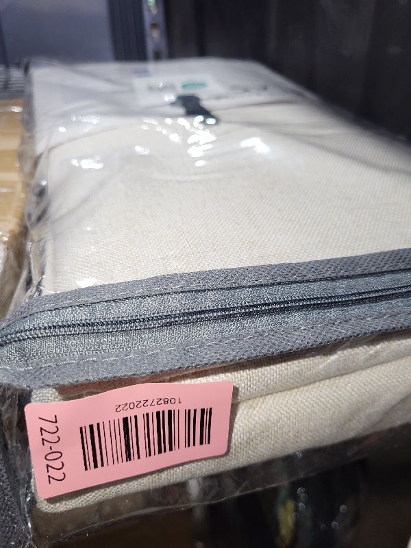 Photo 1 of 100% Blackout Linen Look Curtains - Cream