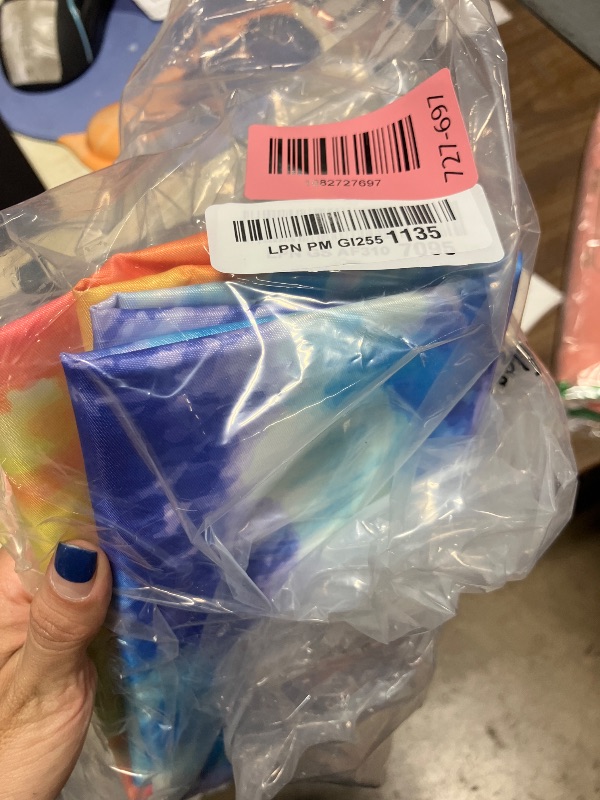 Photo 1 of 2 Pcs Large Travel Laundry Bag Waterproof With Handle - Washable for Dirty Clothes, Wet Dry Bag for Bathing Suit, Workout, Gym, Swimming Pool, College Dorm