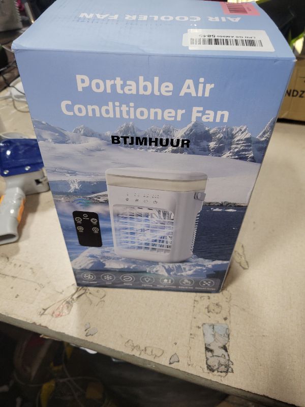 Photo 1 of 2026 New 4-in-1 Portable Air Conditioner, Sound ?30dB Mini AC Unit, 12H Runtime