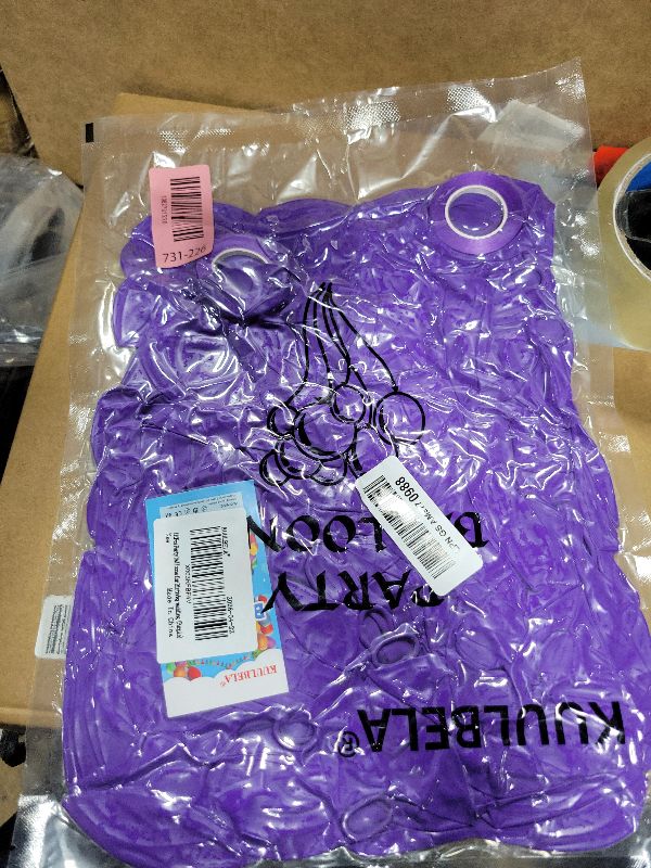 Photo 1 of 110pcs Purple Balloons 12 inch, Purple Latex Balloons for Birthday Party Baby Shower Wedding(with 2 Ribbons).