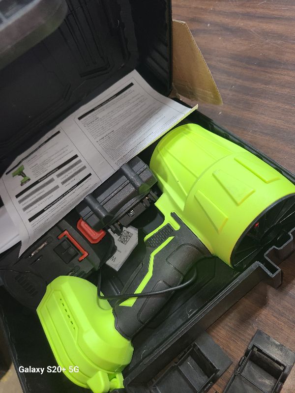 Photo 1 of 21V Cordless Leaf BlowerHandheld Electric Blower