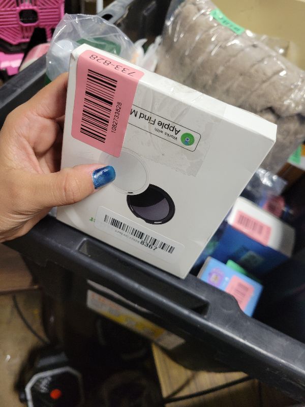 Photo 1 of 4 Pack Smart Tracker Tags MFi Certified Item Finder Apple Find My iOS Only