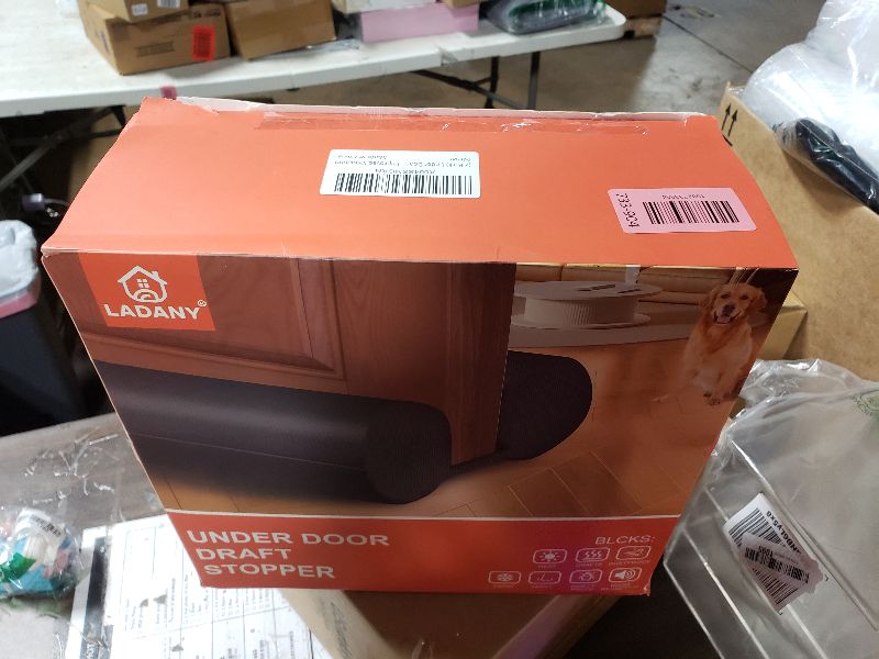 Photo 1 of 2 Pack Under Door Draft Stopper, Adjustable 30-36 Inch Gap Filler