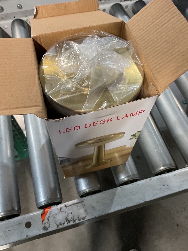 View 2 of ** may or may not work **
O'Bright Dome Cordless Rechargeable LED Mushroom Table Lamp, Gold
