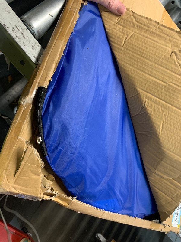 Photo 1 of ***DAMAGED - SEE NOTES/PICTURES*** Pop Up Pod - Privacy Shower Tent, Dressing Room, or Portable Toilet Stall with Carry Bag for Camping, Beach, or Tailgate by Wakeman Outdoors (Blue)